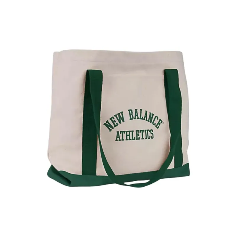 New Balance Cotton And Canvas Bag, Tote Bag, Shopping Bag, Shoulder Bag, Handbag Regular Unisex Green-0