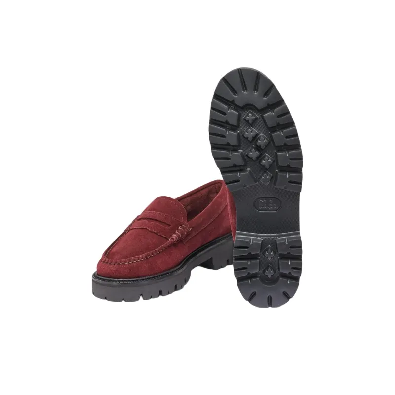 G.H. Bass & Co. Whitney Loafers 3.5cm Women's Red-5