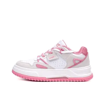 VOIT Skateboard Shoes Women's Low-Top White/Watermelon Pink