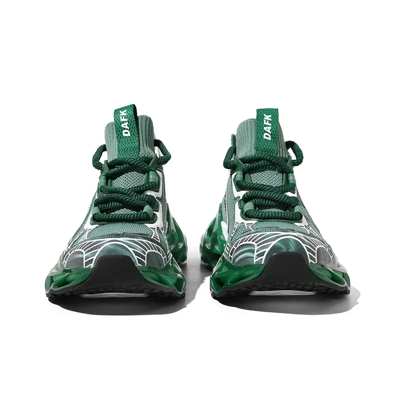 DAFK Cushioned Wear-Resistant Breathable Height Increasing High-Top Chunky Sneakers Men's-11