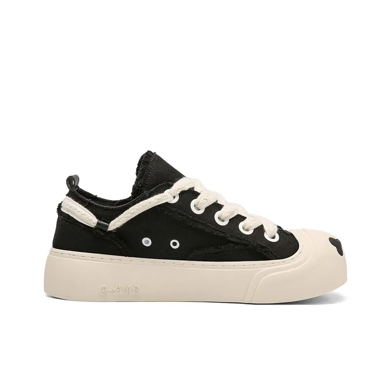 Q-AND Wrapping Anti-Slip Shock-Absorbing And Wear-Resistant Low-Top Skateboard Shoes Unisex-19