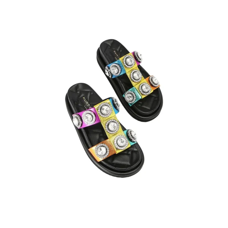 Kurt Geiger London Slide Slippers Men's Multicolor-3