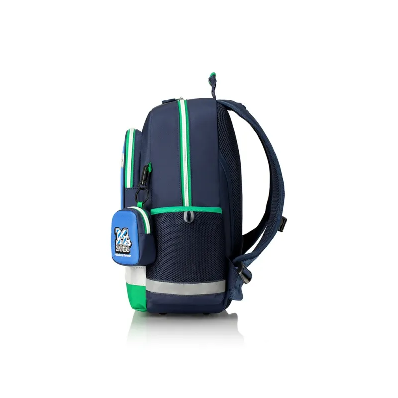 SAMSONITE Fabric Backpack Kids' Red/Navy Blue-9