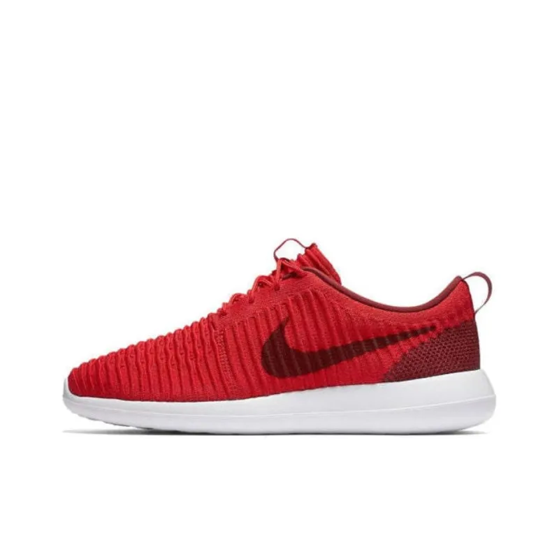Nike Roshe Two Flyknit University Red Team Red-0