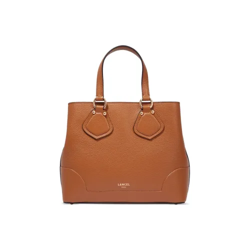 LANCEL Small Neo Izy De Lancer Leather Tote Bag