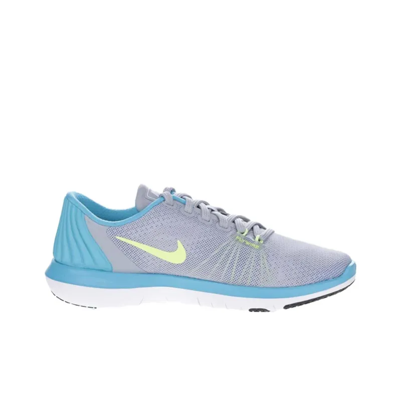 Nike Flex Supreme Tr 5 Wolf Grey Ghost Green Women's-1