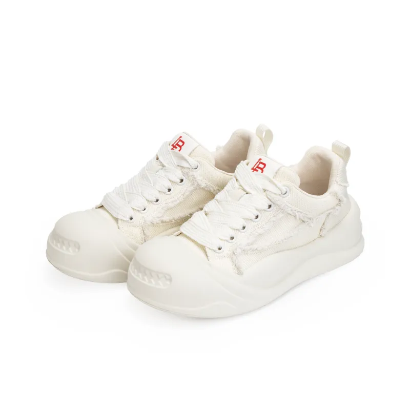 Lilbetter Think About It Wear-Resistant Breathable Slip-Resistant Low-Top Canvas Shoes Unisex-9