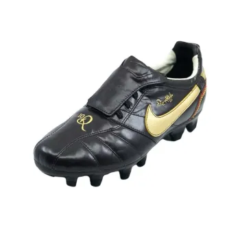 Nike Tiempo Ronaldinho Fg Dark Cinder Metallic Gold