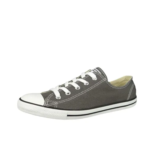 Converse Women's Chuck Taylor All Star Dainty Leather Ox 'Metallic Black'