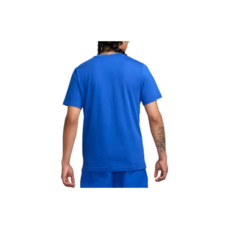 Nike T-Shirt Men's Game Royal Blue/Ultra Pink-1