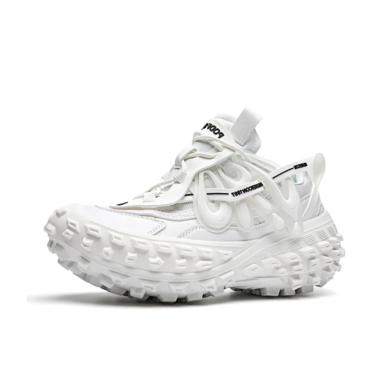 ORD Anti Slip And Wear Resistant Lightweight Height Increasing Low Top Chunky Sneakers 8cm Unisex-1