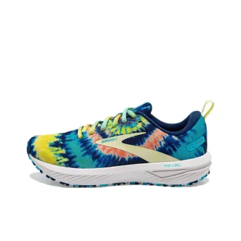 Brooks Revel 6 Abrasion Resistant Breathable Low Top Running Shoes Men's Blue