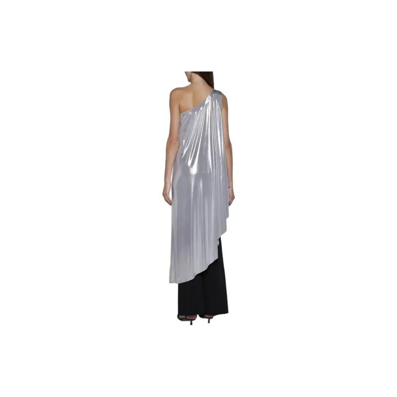 NORMA KAMALI One shoulder Asymmetric Tunic-1