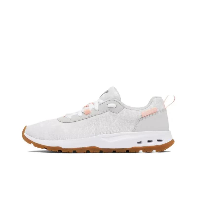 Columbia PFG Tamiami Waterproof And Wear-resistant Low-Top Outdoor Shoes Women's White Gray-0