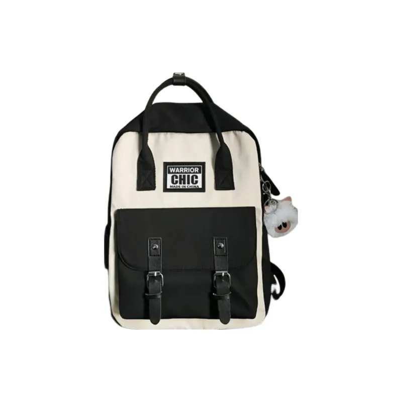 Warrior Nylon Backpack Regular Unisex Mambo Green/Palace Red/Dark Crane Black-8