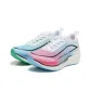 White Blue Pink Mismatched Color