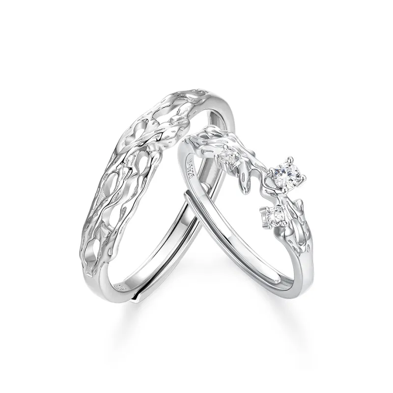 KADER 925 Sterling Silver Rings Unisex-0