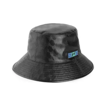 GUCCI Polyester Bucket Hats Men's Black