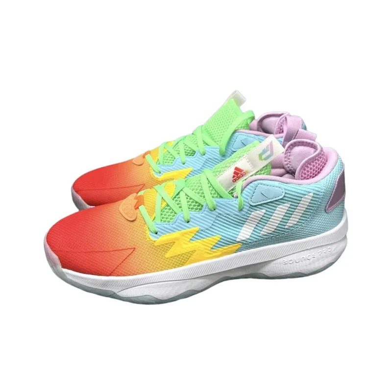 Dame 8 Adidas 'Rainbow'-2