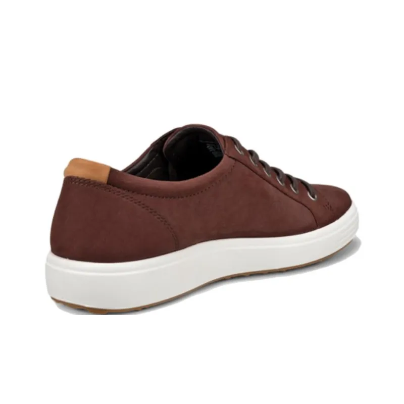 Ecco Slip Resistant Low Top Skateboard Shoes Men's Tan-3