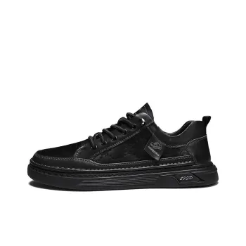 Bull charm Skateboard Shoes Men Low Top Black/Khaki