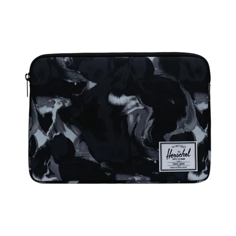 Herschel Fabric Laptop Bag Unisex Dye Wash Black-0
