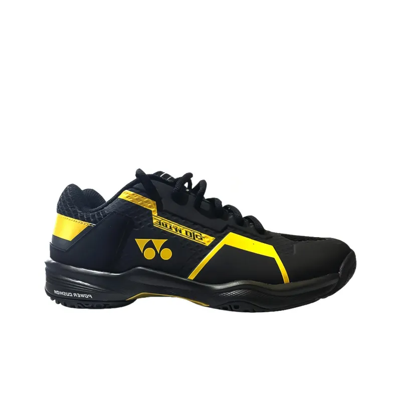 YONEX Power Cushion Badminton Shoes Unisex Low Top Black/Gold-1