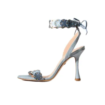 COACH Brodie Strap Sandals 9.5cm Women's Blue