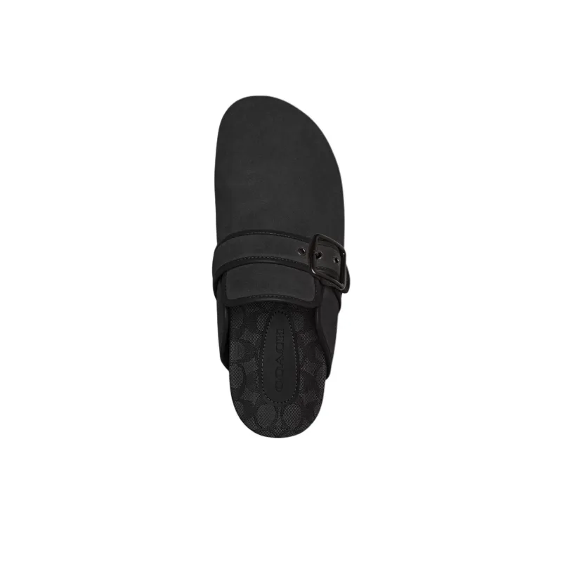 COACH Closed Toe Slippers Men's Black-3