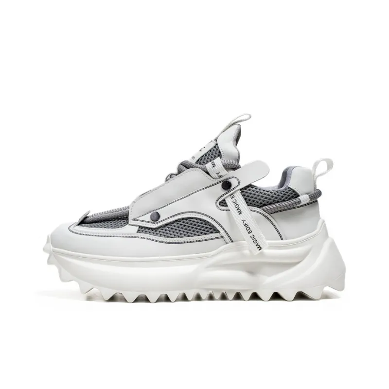 URBAN AUTHENTIC Slip Resistant, Abrasion Resistant, Breathable Low Top Chunky Sneakers Men's-7