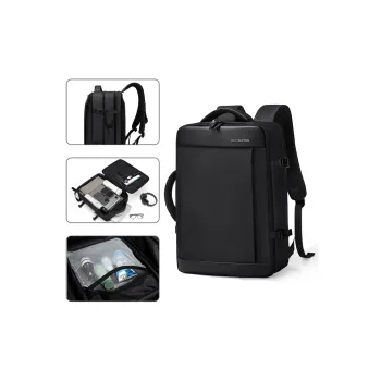 GOLF Fabric 17.3 Inch Backpack Extra Large Men's Black