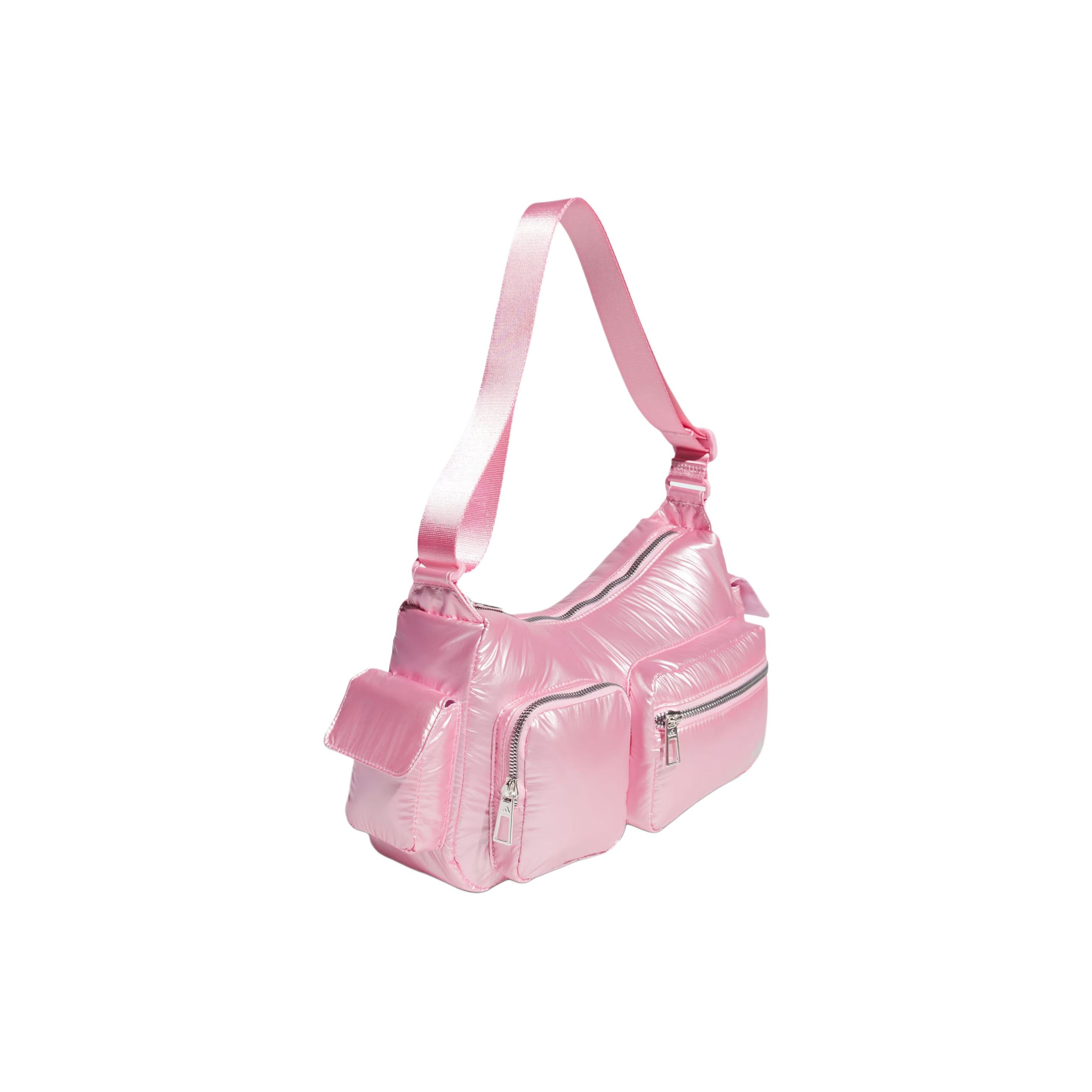 ☆Adidas☆Future Style Shoulder Bag Pink Adidas Shoulder Bags Clear Pink - POIZON