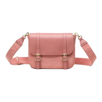 Herschel Nylon Shoulder Bag Crossbody Bag Mini Women's Rose