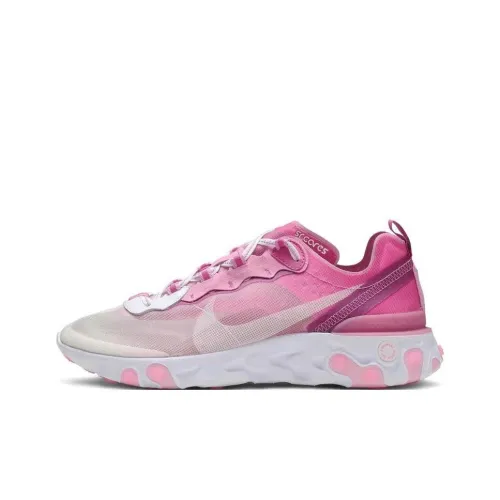 Nike React Element 87 Sneakerroom Breast Cancer Awareness White