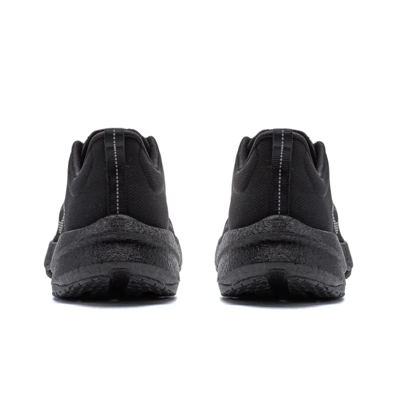 LiNing Super Light 21 Cushioning Anti Slip Wear Resistant Breathability Low Top Running Shoes Men's Black-5