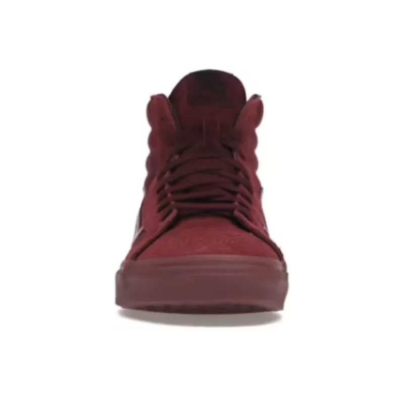 Vans SK 8 Hi Reissue Zip Monochrome Port Royale Suede-3