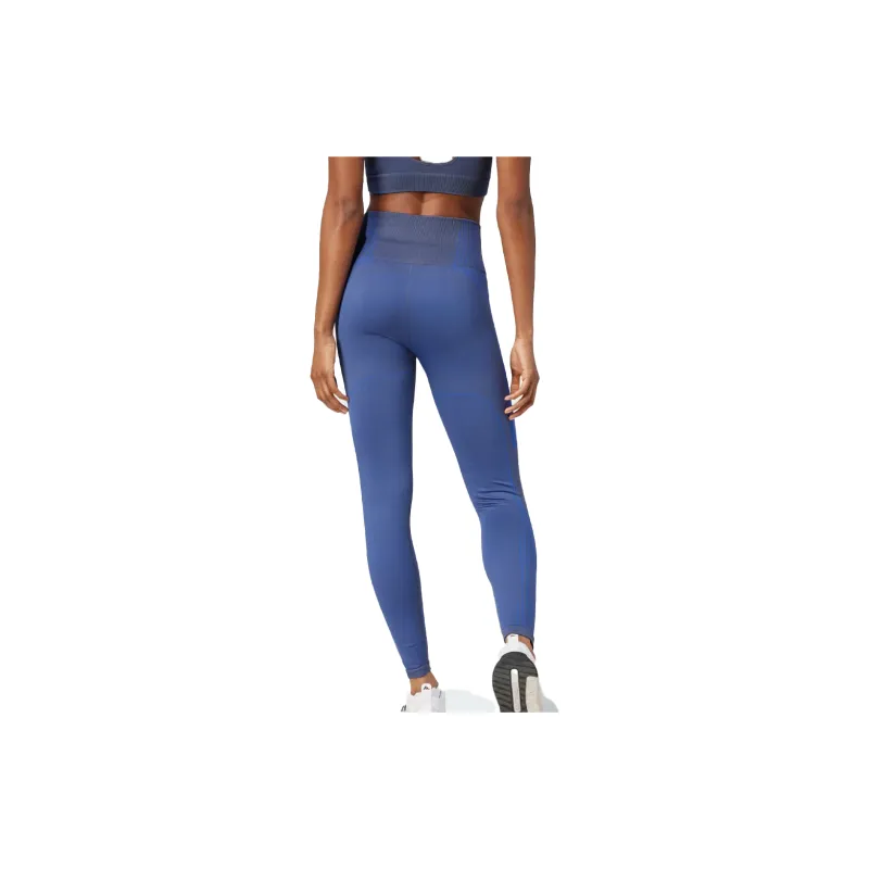 Adidas SEAMLESS BRANDED 7/8 LEGGINGS Women's Dark Shadow Marine Blue-3