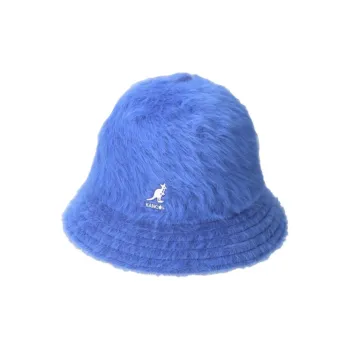 KANGOL Angora Wool Bucket Hats Unisex Blue