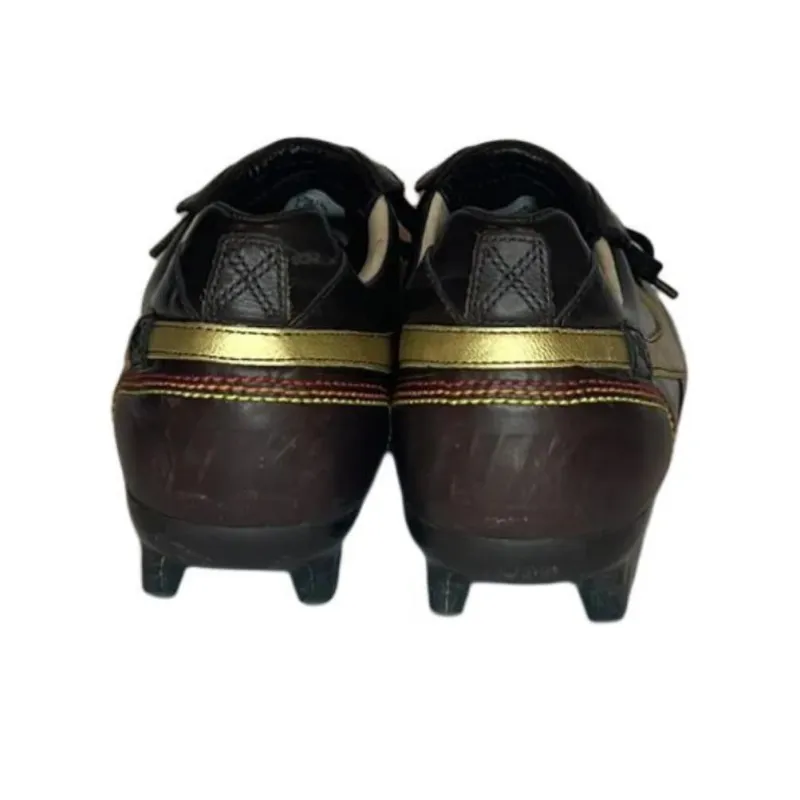 Nike Tiempo Ronaldinho Fg Dark Cinder Metallic Gold-2