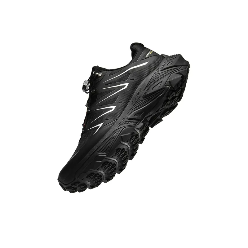 GLUNA Cushioning, Abrasion Resistant, Slip Resistant Low Top Running Shoes Unisex Black-3