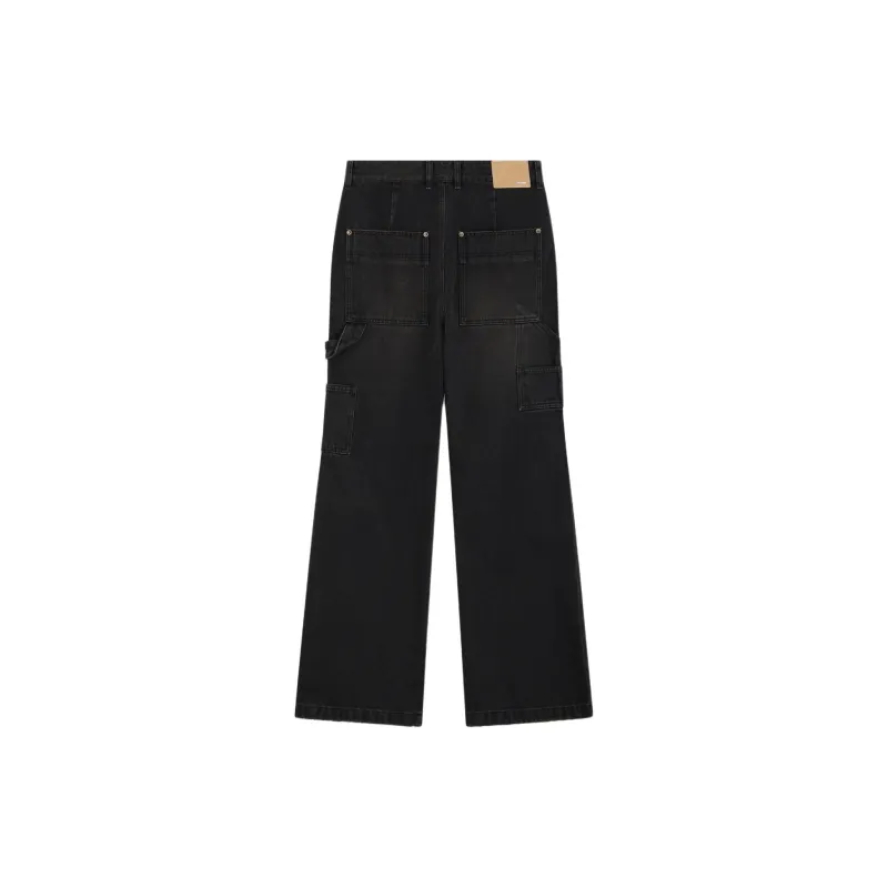 WE11DONE Jeans Men Black-1