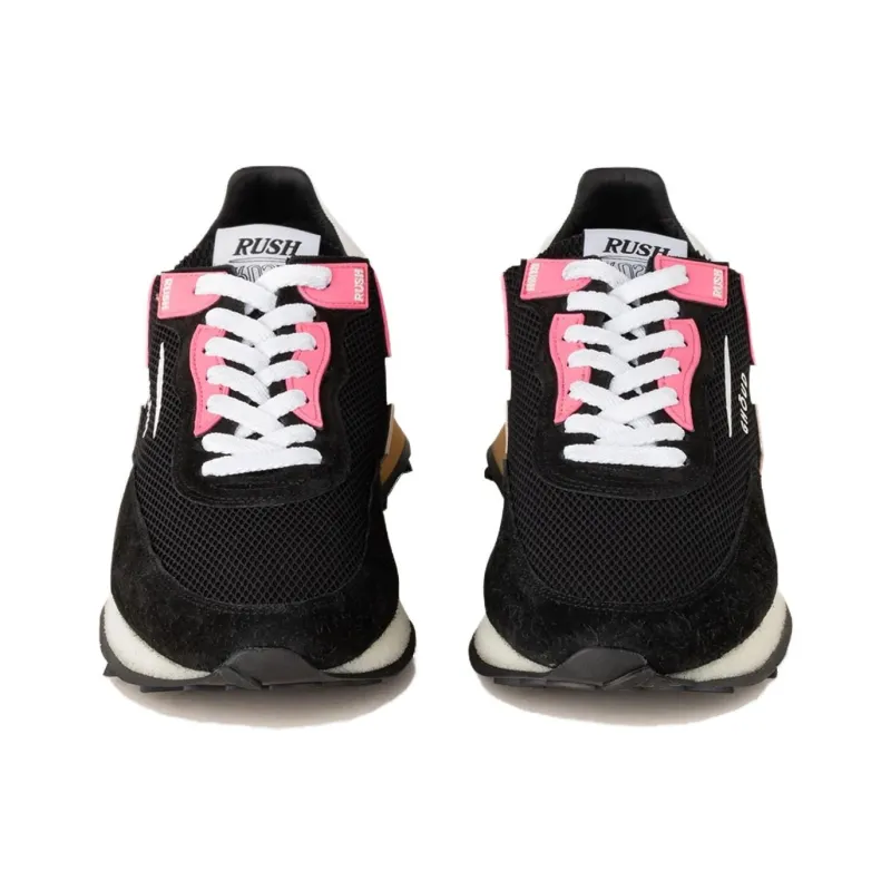 NAUTICA Cushioning Breathable Lightweight Height Increasing Low Top Casual Shoes Women's Black White-9