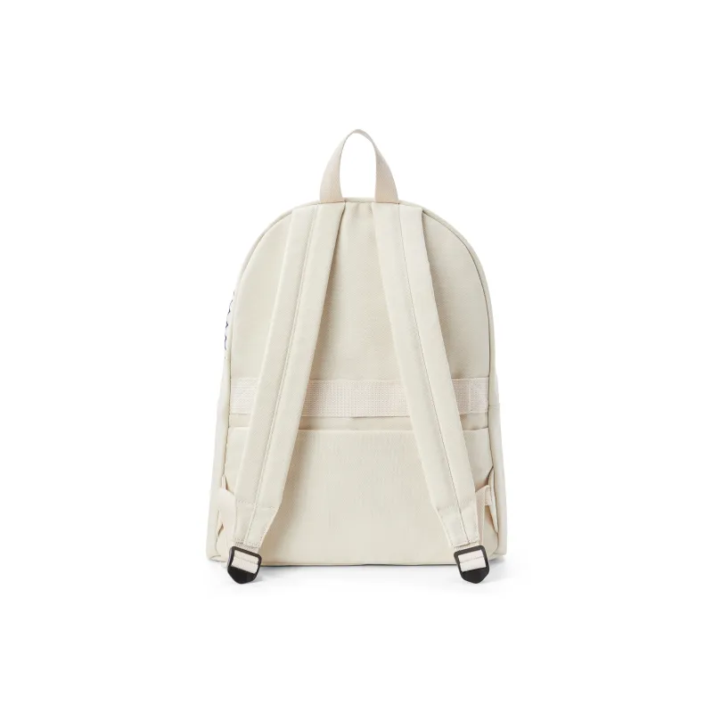 Werocker Canvas Backpack Regular Unisex Ecru/Black/Green-3
