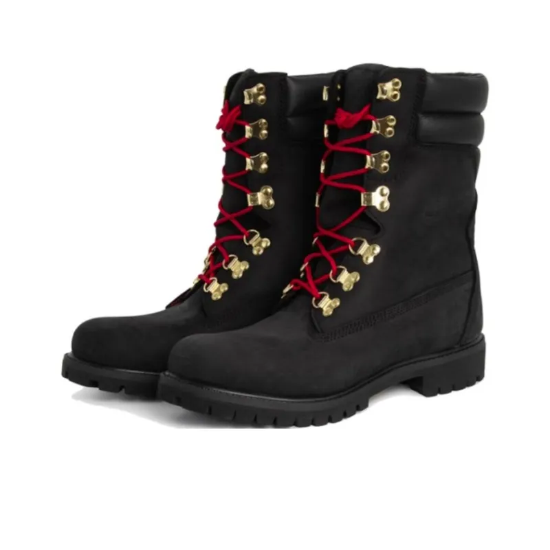Timberland Premium Waterproof Super Boot 'Black Nubuck' Boots Women's-2
