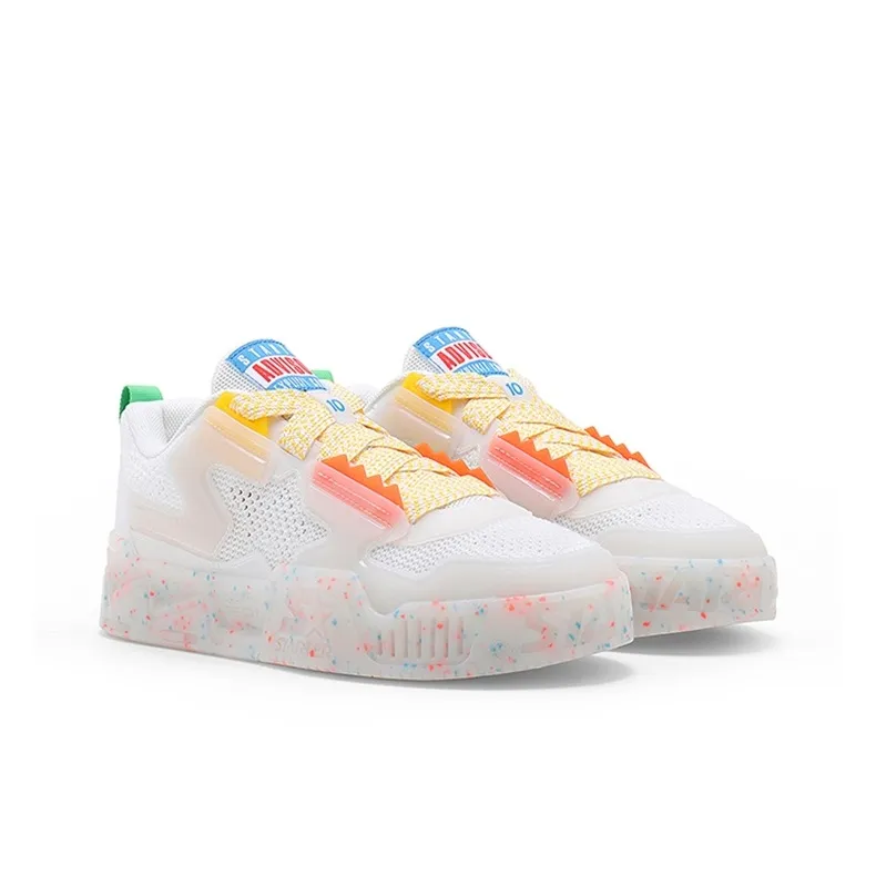 STARTER Skateboard Shoes Unisex Low Top White-2
