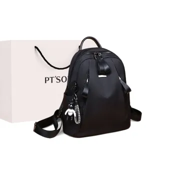PT'SON Oxford Backpack Large Size Women's Extreme Night Black