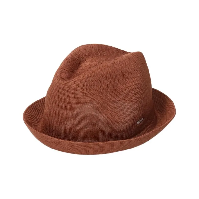 KANGOL Polyester Bucket Hats Unisex Brown-0