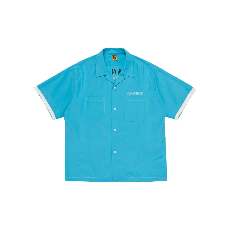 HUMAN MADE SS24 Series SS24 Shirt Unisex Blue-1