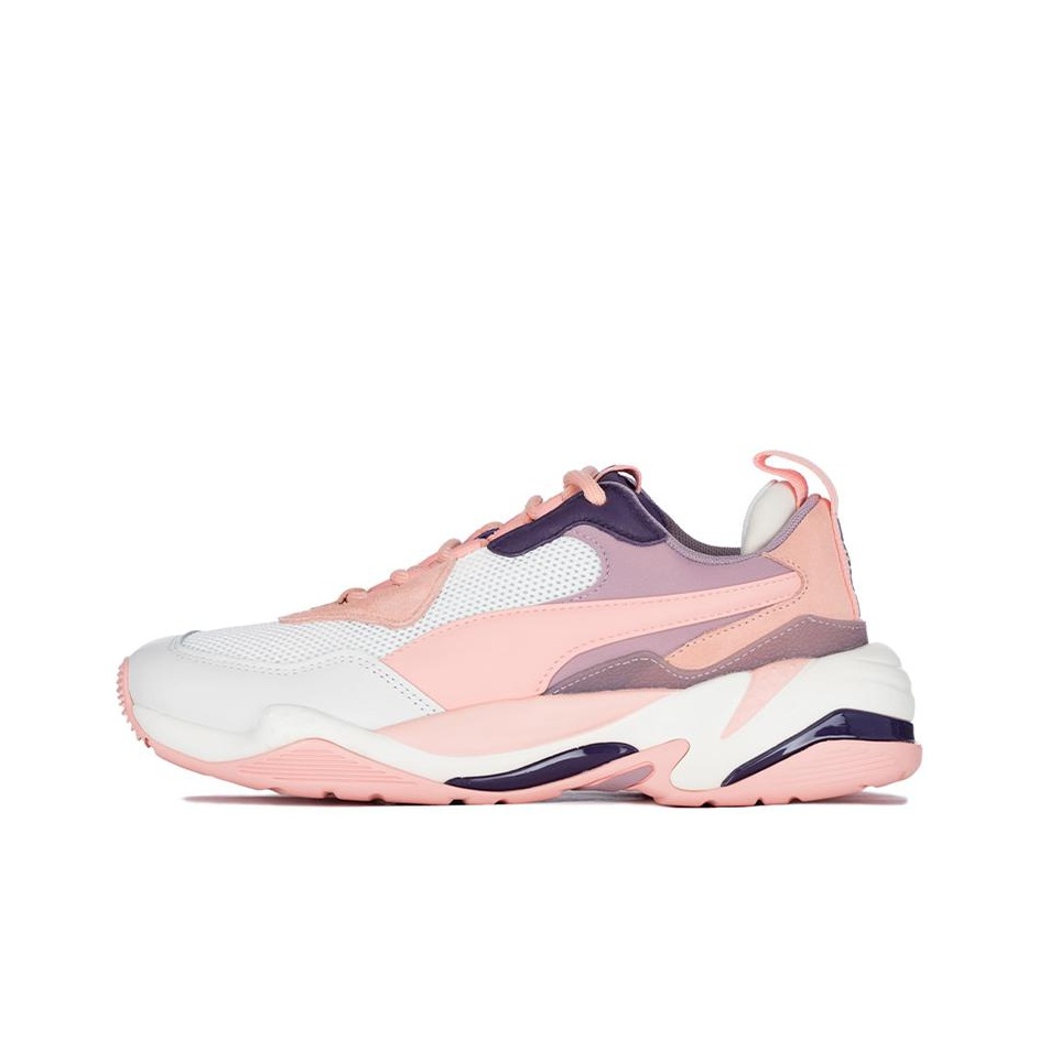 PUMA Thunder Casual Shoes Unisex Low Top Black Blue Red POIZON