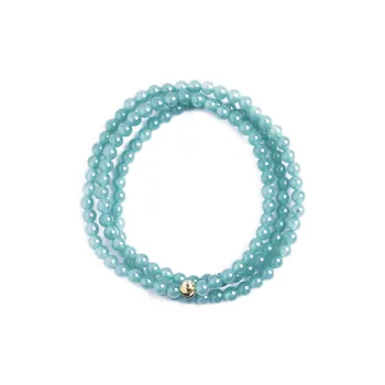 Clear Snow Ice Glutinous Jadeite Necklaces Unisex